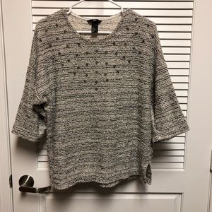 H&M quarter sleeve top